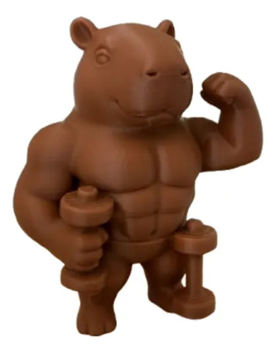 Figura Decorativa- Capibara Musculoso - Foto 4