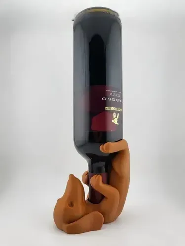Porta Vino - Perro Salchicha - Foto 2