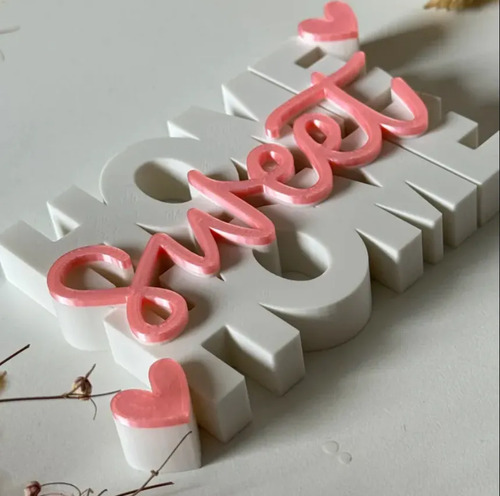 Adorno De Letras  Home Sweet Home  - Foto 2