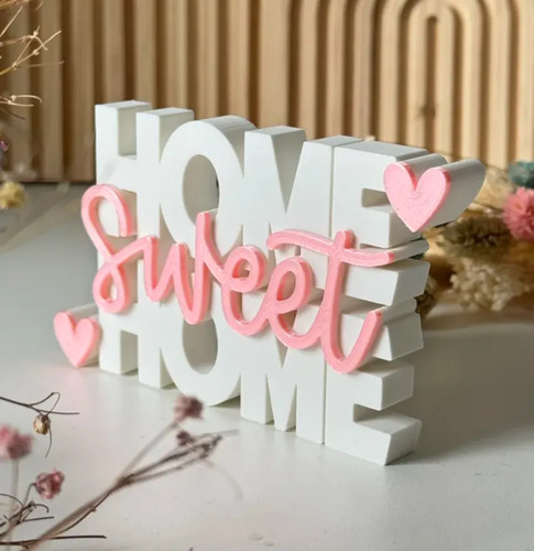 Adorno De Letras  Home Sweet Home  - Foto 3