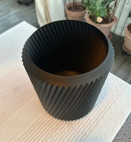 Cesta Grande Diseño Espiral