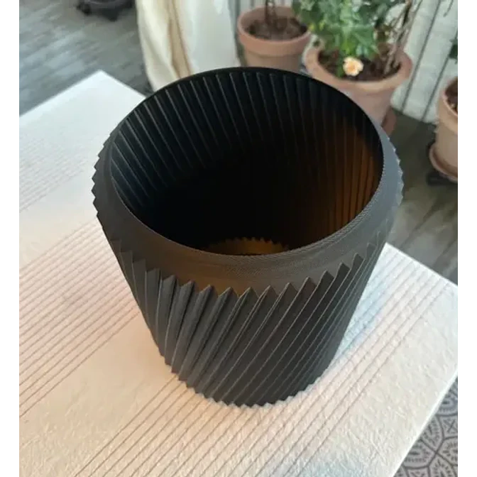 Cesta Grande Diseño Espiral 1
