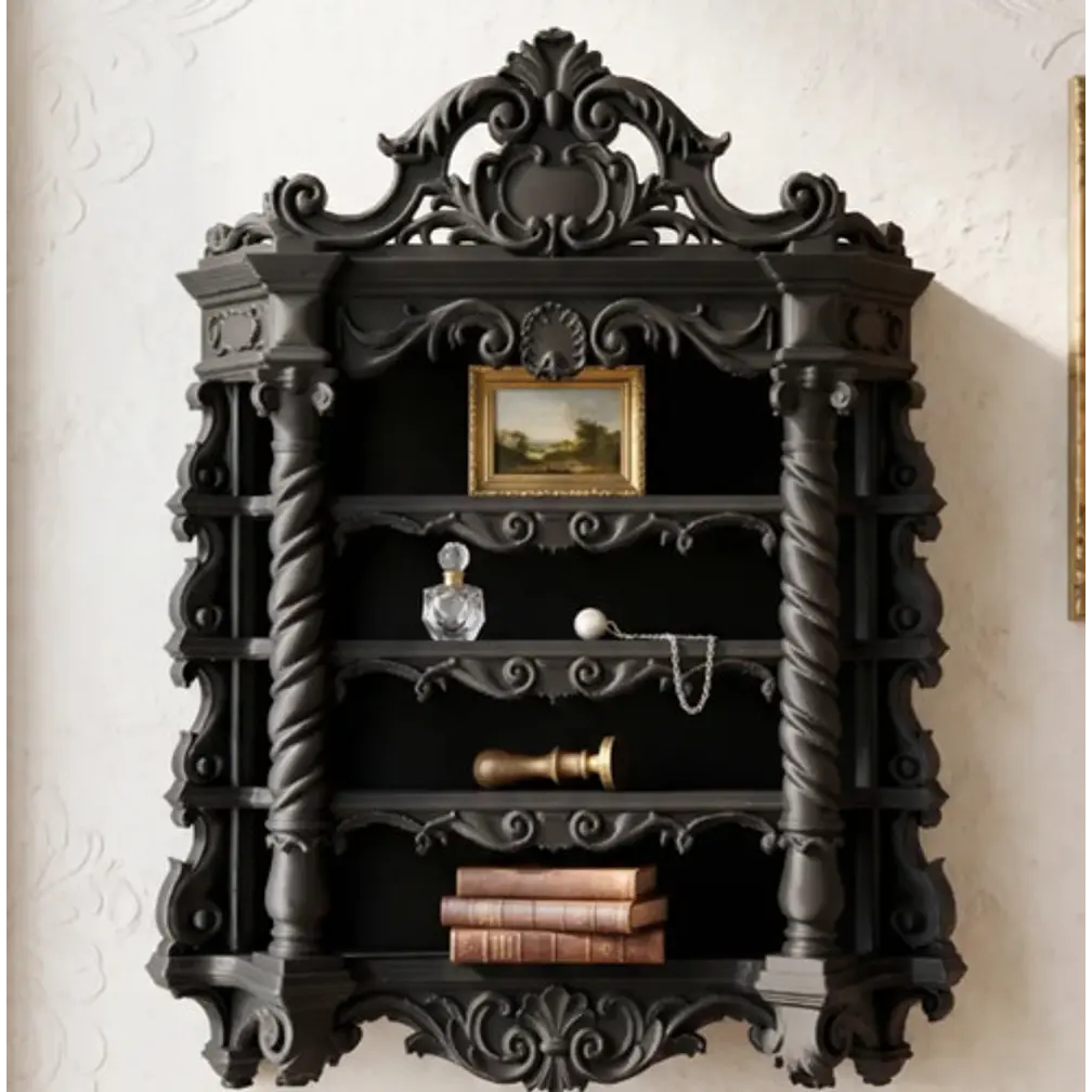 Figura Decorativa De Gabinete Barroco Real 1