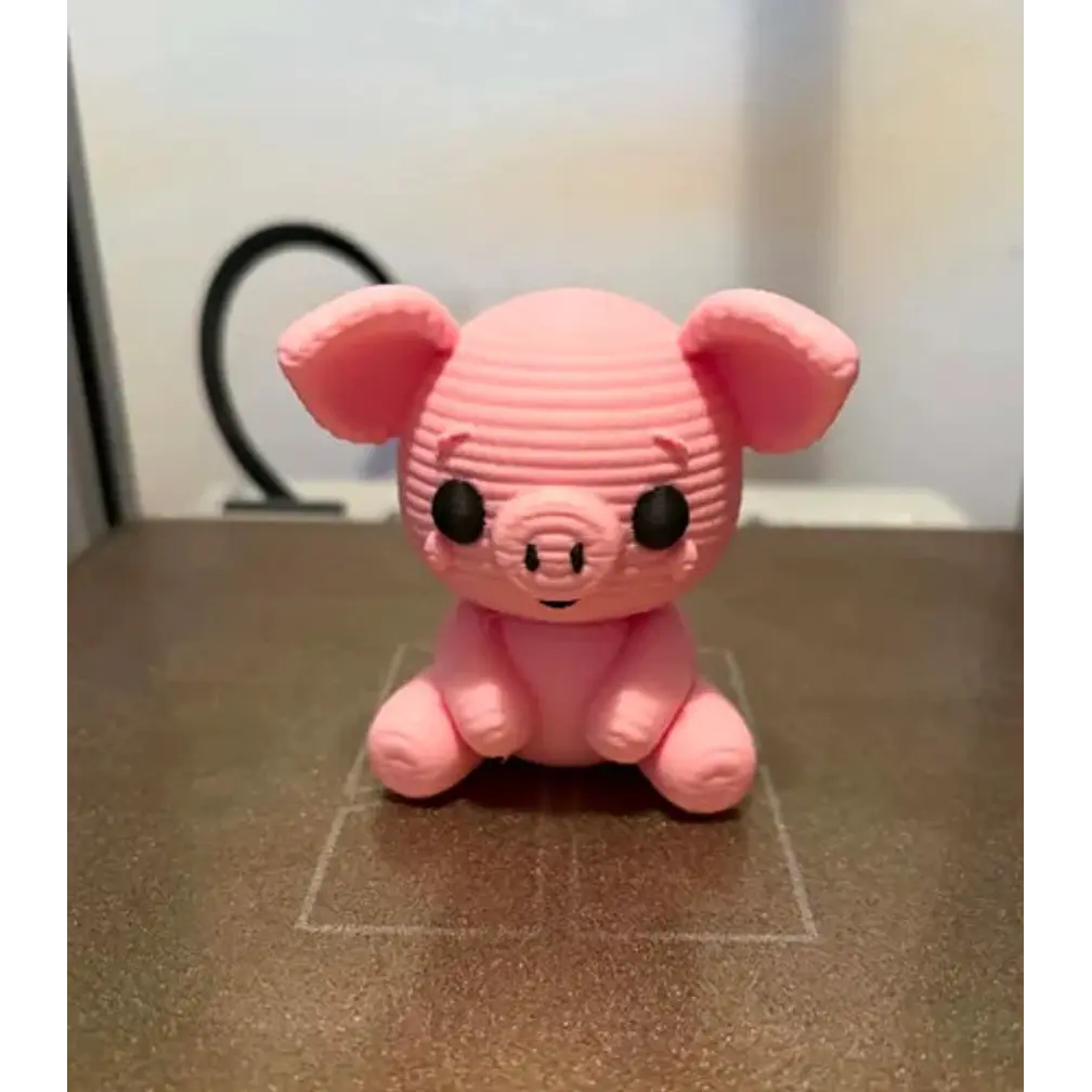 Figura Decorativa- Cerdito Tierno De Punto 1