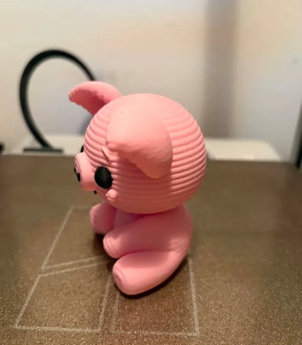Figura Decorativa- Cerdito Tierno De Punto - Foto 4