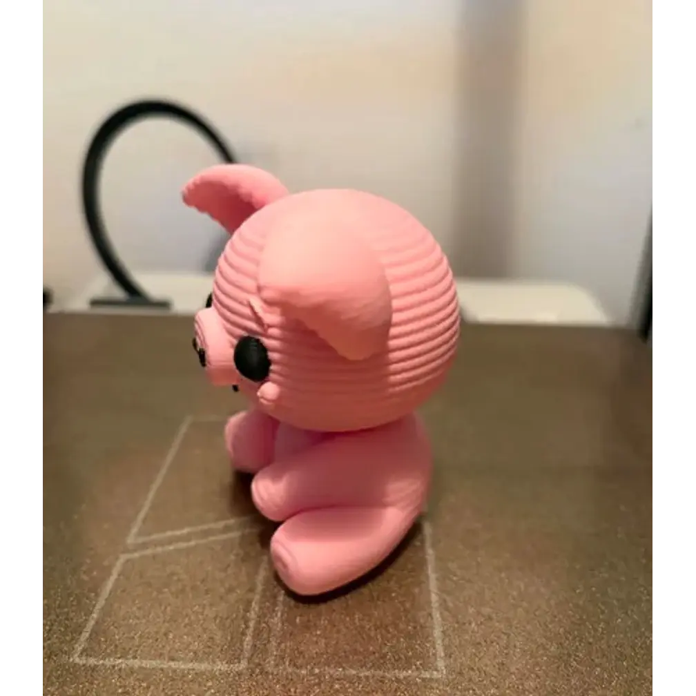 Figura Decorativa- Cerdito Tierno De Punto 4