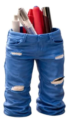 Portalápices De Vaqueros Azules