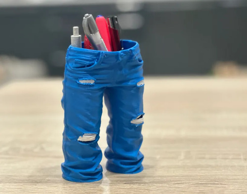 Portalápices De Vaqueros Azules - Foto 3