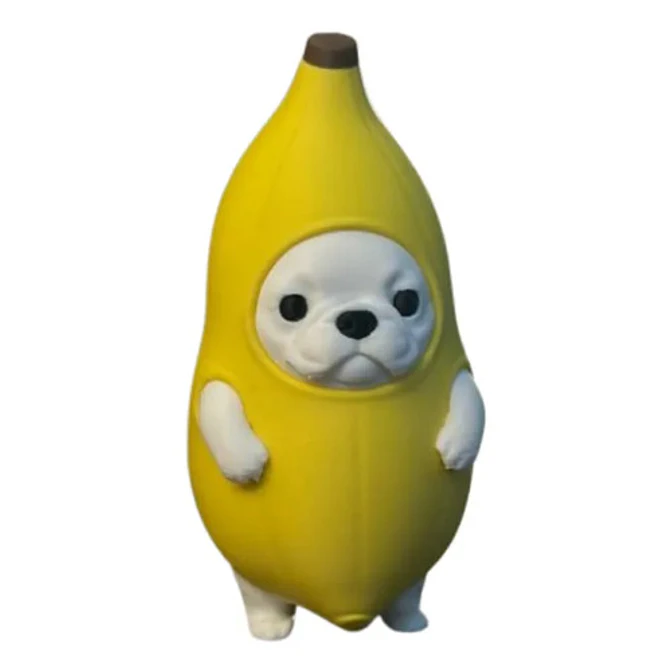 Figura Decorativa- Perro Banana 1