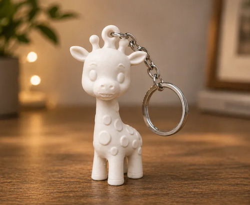 Llavero Adorable De Jirafa