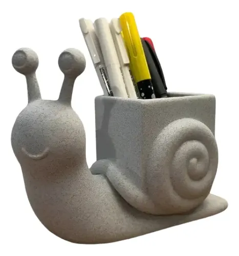 Portalápices - Estilo Caracol