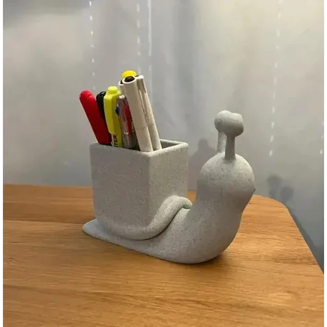 Portalápices - Estilo Caracol 3
