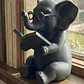 Figura Decorativa- Elefante Lector - Miniatura 3