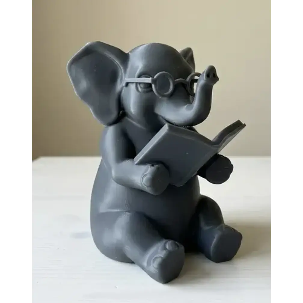 Figura Decorativa- Elefante Lector 4