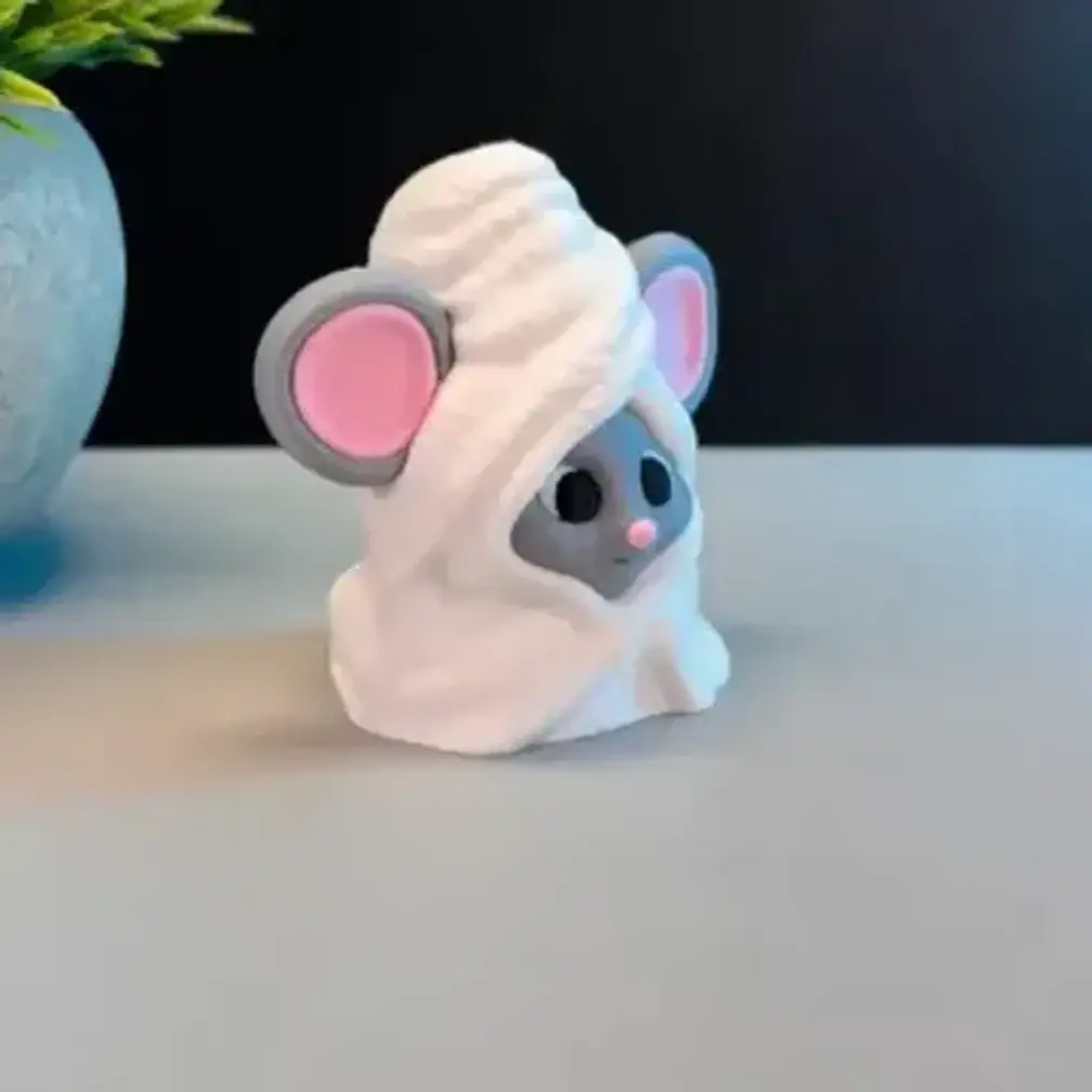 Figura Decorativa- Ratón Encantador Envuelto 4