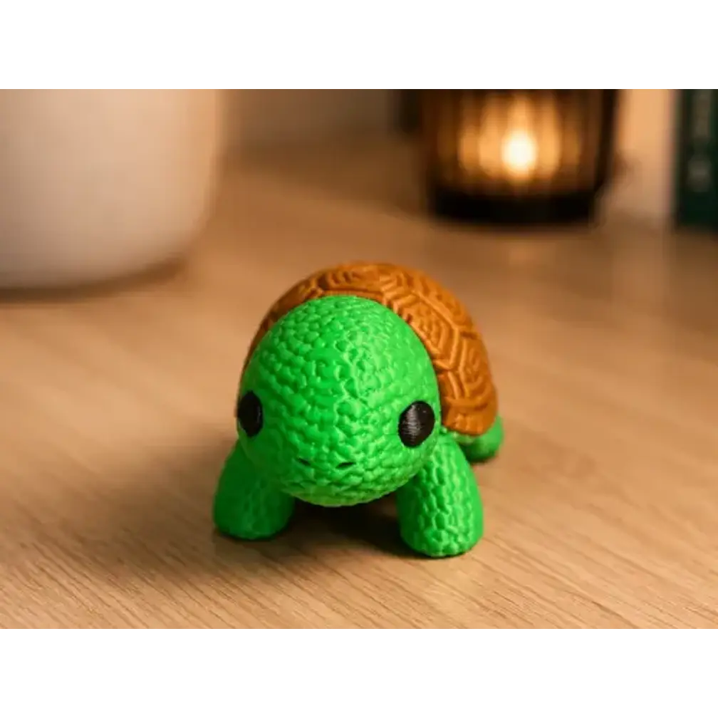 Figura Decorativa- Tortuga Estilo Tejida 1