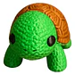 Figura Decorativa- Tortuga Estilo Tejida - Miniatura 2