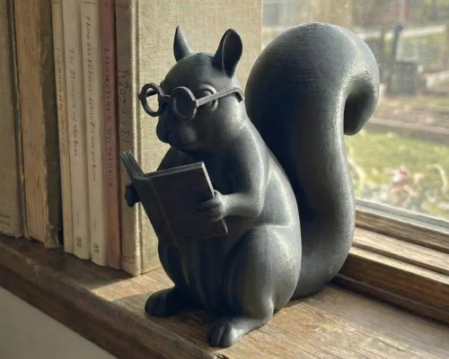 Escultura Decorativa- Animales Lectores