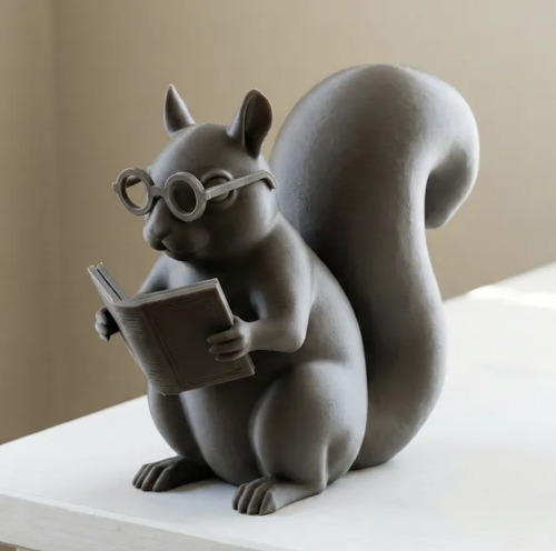 Escultura Decorativa- Animales Lectores - Foto 2