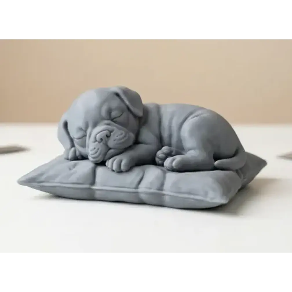 Escultura Decorativa- Cachorro Durmiente 2