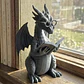 Escultura Decorativa- Dragón Lector - Miniatura 3