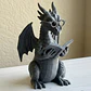 Escultura Decorativa- Dragón Lector - Miniatura 4