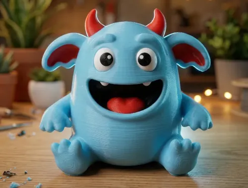Figura Decorativa- Monstruo Come-miedos