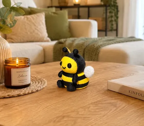 Figura Decorativa Prints Patro- Abeja De Punto - Foto 3