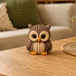 Figura Decorativa Prints Patro- Búho De Punto - Miniatura 2