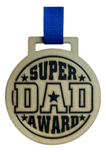 Figura Decorativa Prints Patro- Medalla Al Mejor Padre