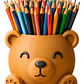 Portalápices De Oso Tierno - Miniatura 1