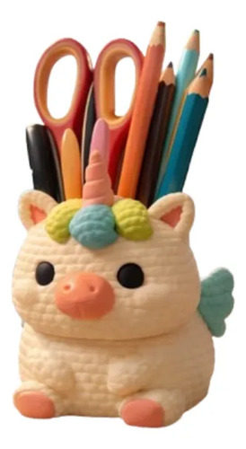 Portalápices Prints Patro De Unicornio
