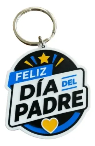 Llavero Prints Patro- Feliz Día Del Padre V1