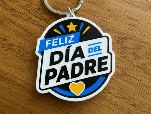 Llavero Prints Patro- Feliz Día Del Padre V1 - Foto 3