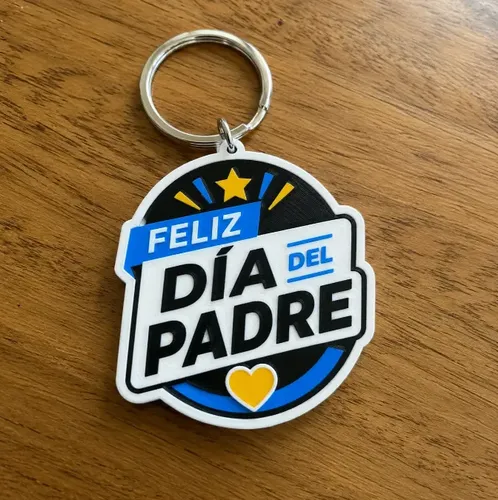 Llavero Prints Patro- Feliz Día Del Padre V1 - Foto 4