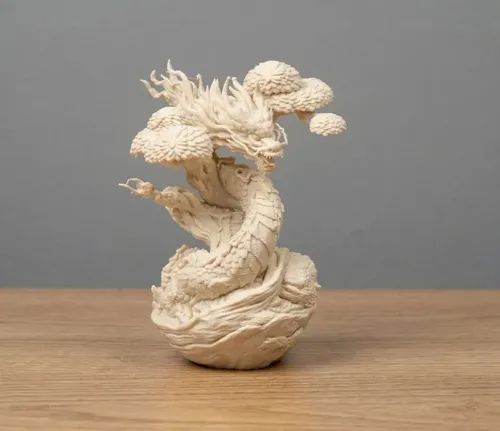 Escultura Decorativa- Bonsái Dragón - Foto 4