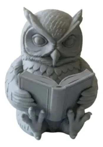 Figura Decorativa Prints Patro- Búho Lector