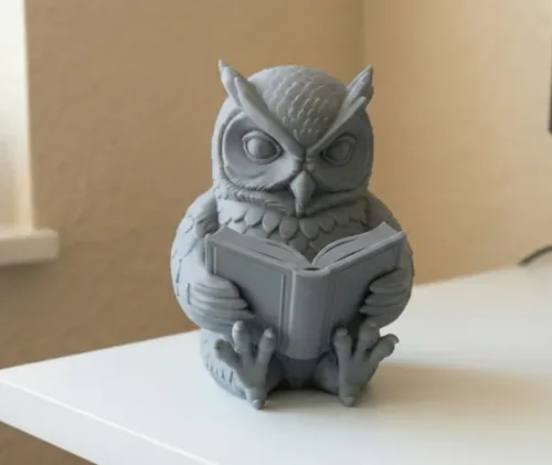 Figura Decorativa Prints Patro- Búho Lector - Foto 2