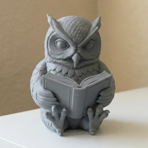 Figura Decorativa Prints Patro- Búho Lector - Foto 3