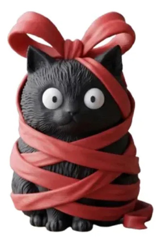 Figura Decorativa- Gato Travieso Atado