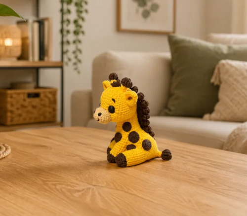 Figura Decorativa Prints Patro- Jirafa De Punto - Foto 4