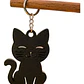 Llavero Prints Patro- Gato Negro - Miniatura 1