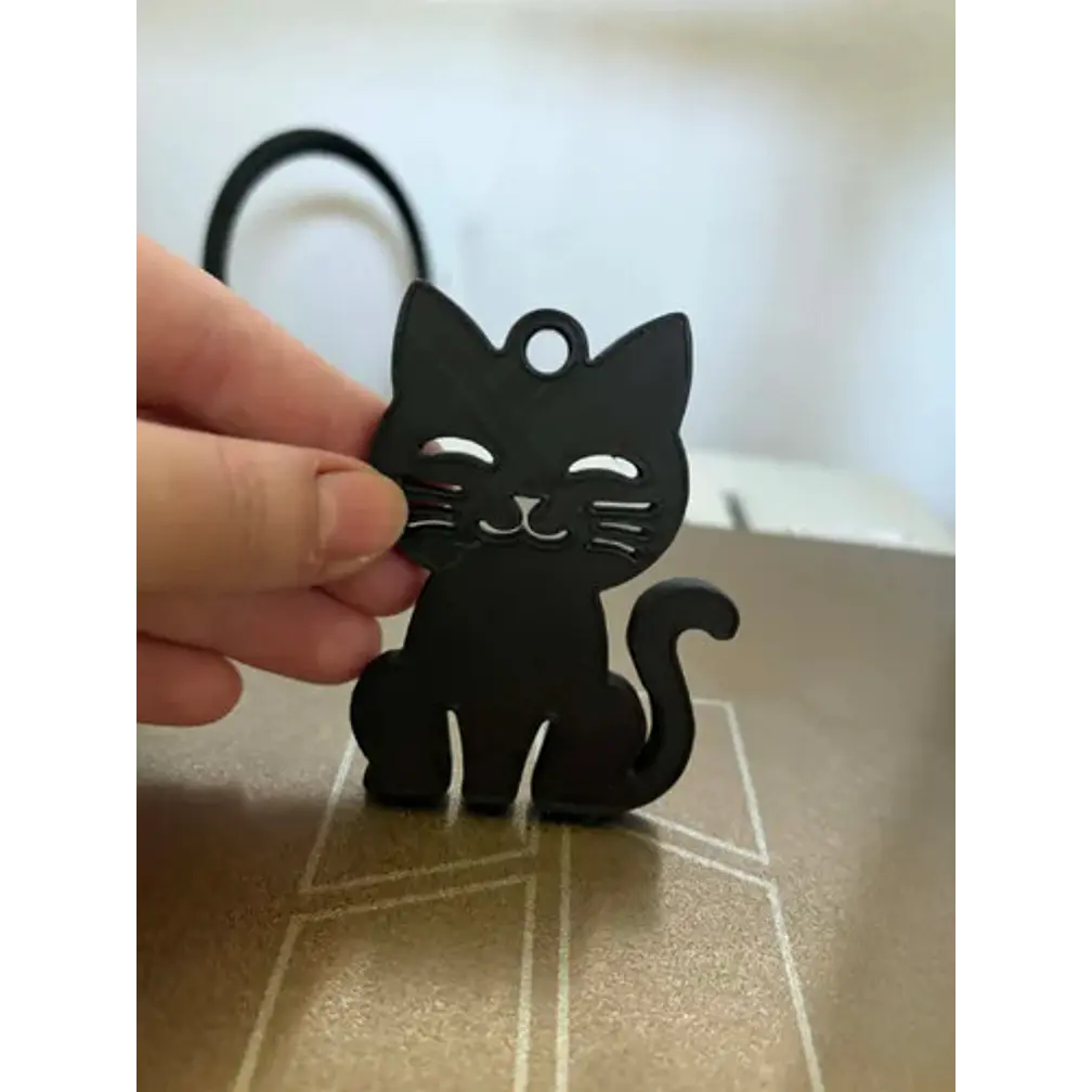 Llavero Prints Patro- Gato Negro 4