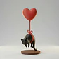 Figura Decorativa- Gato Flotante - Miniatura 1