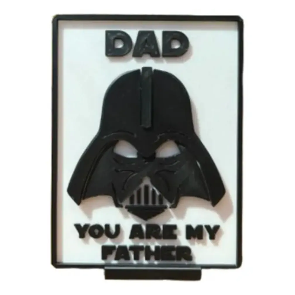 Escultura Decorativa Prints Patro- Tu Eres Mi Padre 1