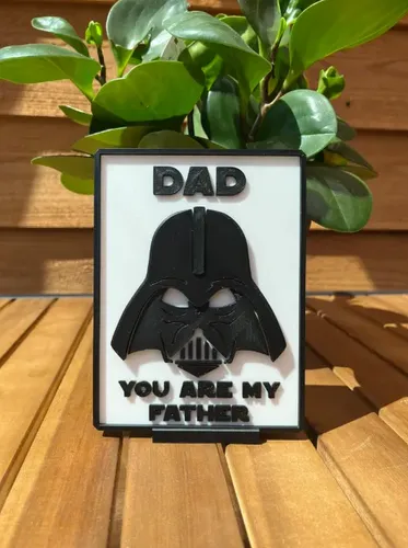 Escultura Decorativa Prints Patro- Tu Eres Mi Padre - Foto 2