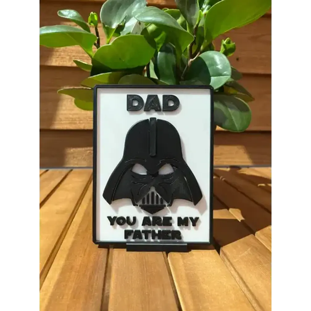 Escultura Decorativa Prints Patro- Tu Eres Mi Padre 2