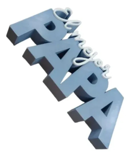 Escultura Decorativa Prints Patro- El Mejor Padre