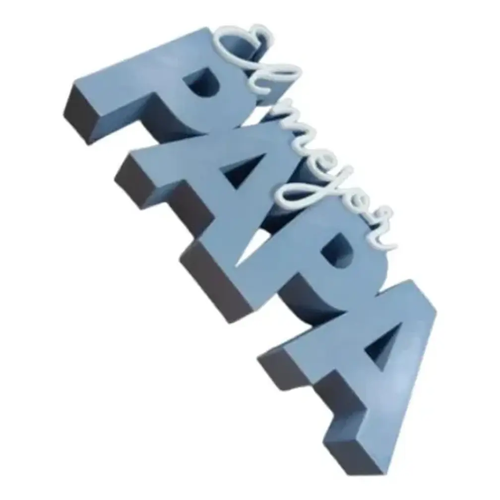 Escultura Decorativa Prints Patro- El Mejor Padre 1