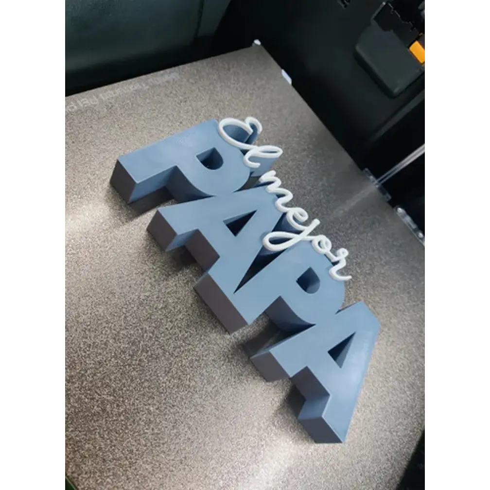 Escultura Decorativa Prints Patro- El Mejor Padre 2